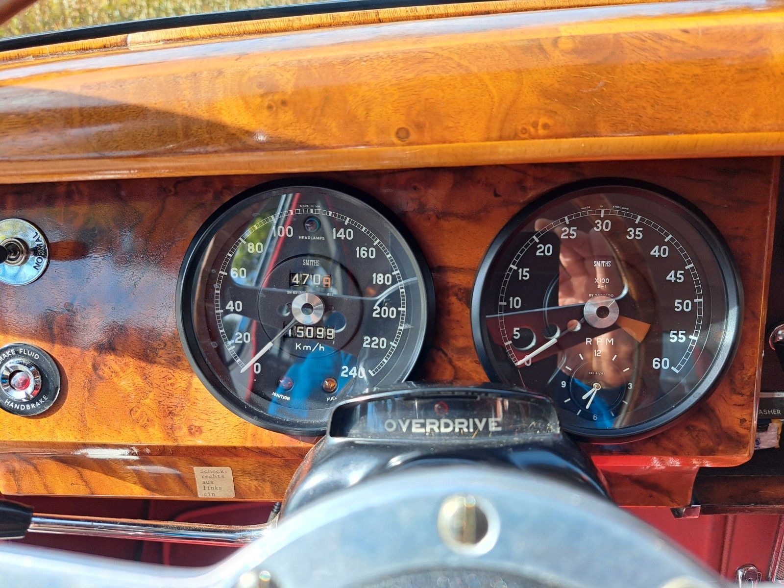 JAGUAR MK II ,  Wertgutachten Note 2, 4.2-Liter-Motor