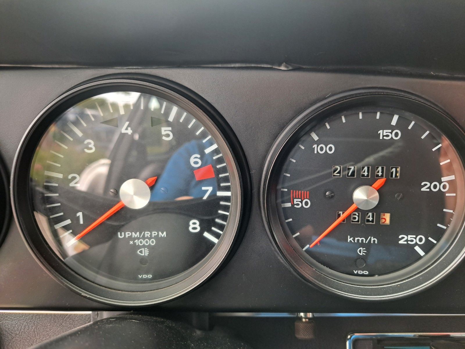 PORSCHE 911 TE Ölklappe-dt. Spitzenrestauration -Zust. 1