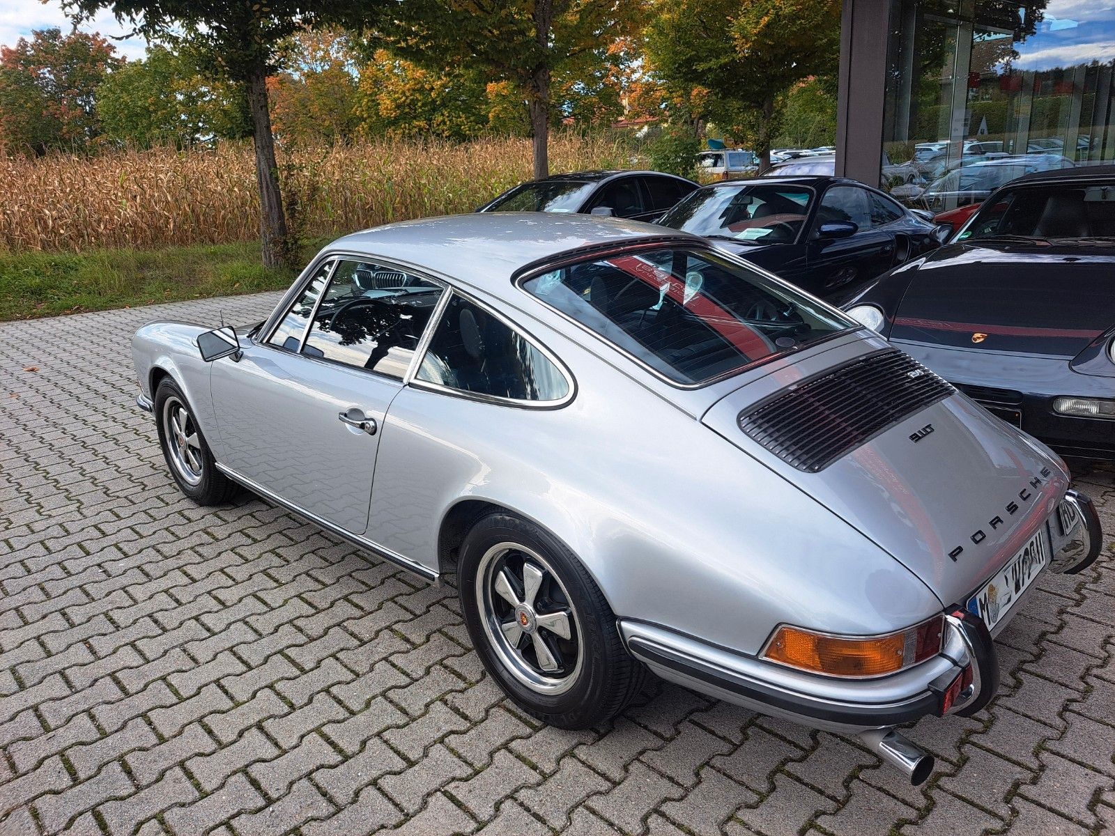 PORSCHE 911 TE Ölklappe-dt. Spitzenrestauration -Zust. 1