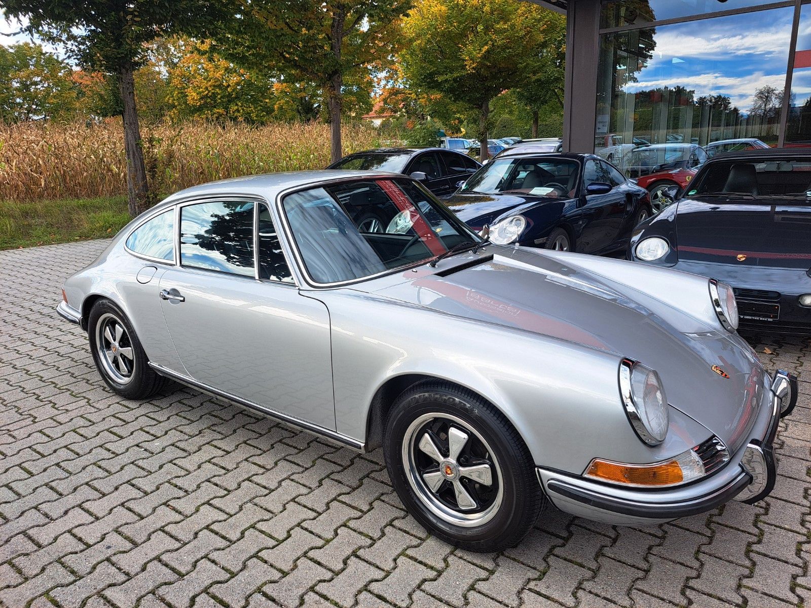PORSCHE 911 TE Ölklappe-dt. Spitzenrestauration -Zust. 1