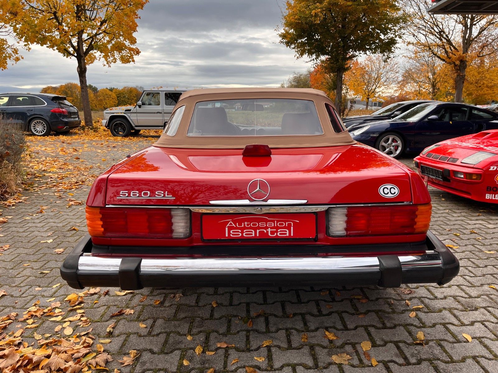 MERCEDES-BENZ 560 SL - toporiginal,  KD neu, H-KZ