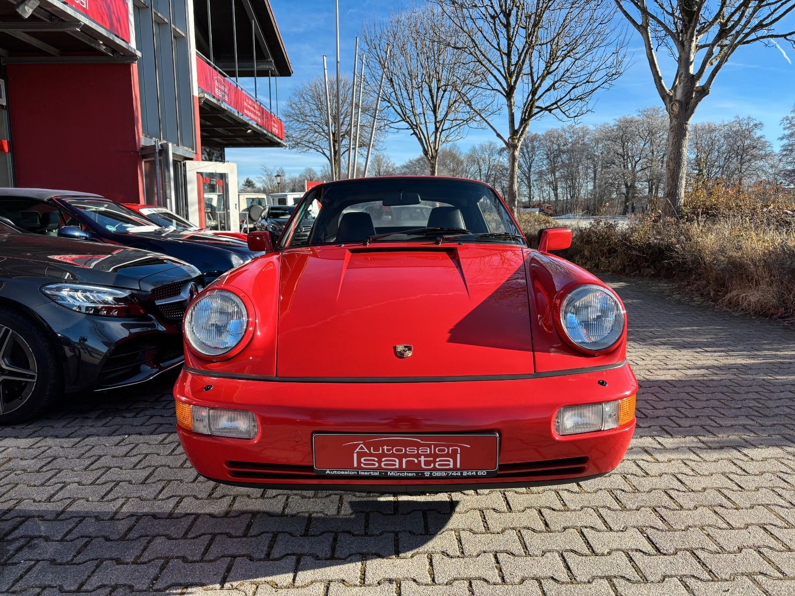 PORSCHE 964 C4 Cabrio -Erstlack- gr. KD neu- top-H-KZ