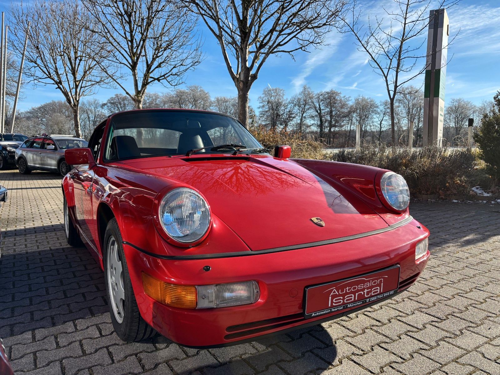 PORSCHE 964 C4 Cabrio -Erstlack- gr. KD neu- top-H-KZ