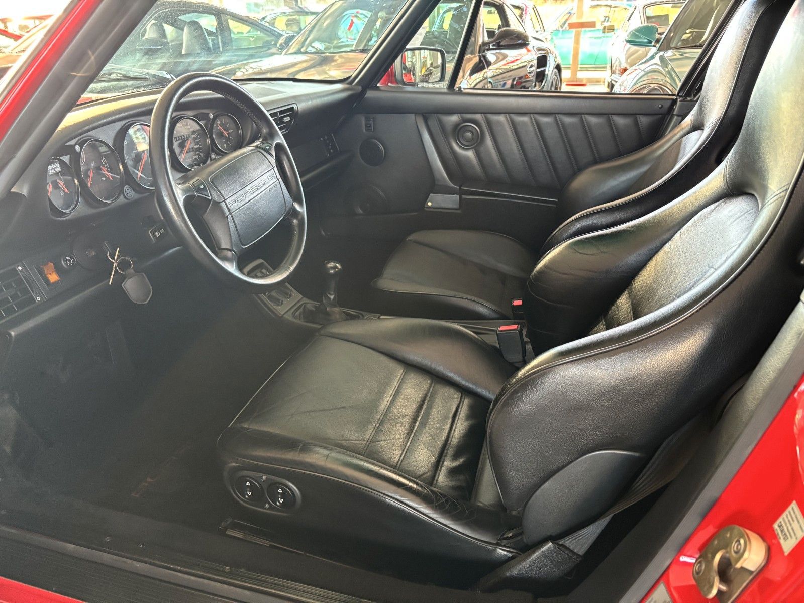 PORSCHE 964 C4 Cabrio -Erstlack- gr. KD neu- top-H-KZ