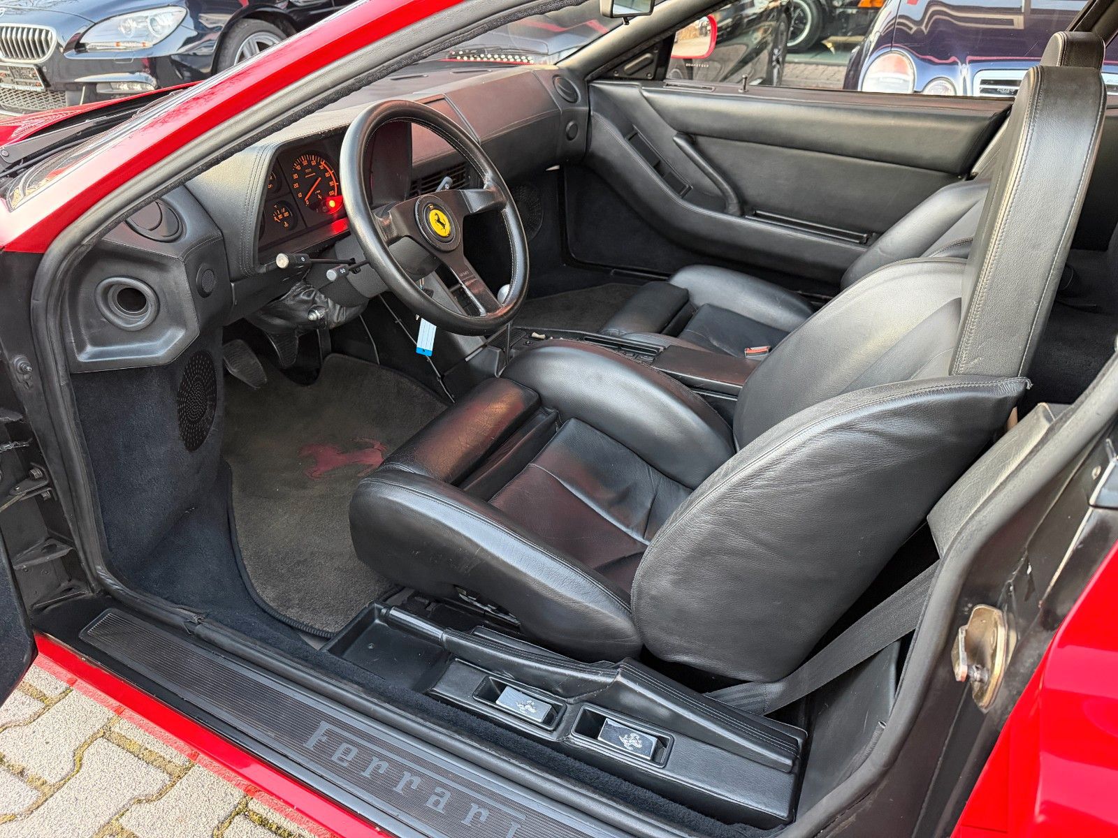 FERRARI Testarossa Monodado- dt. Fzg.- 2. Hd- toporig.