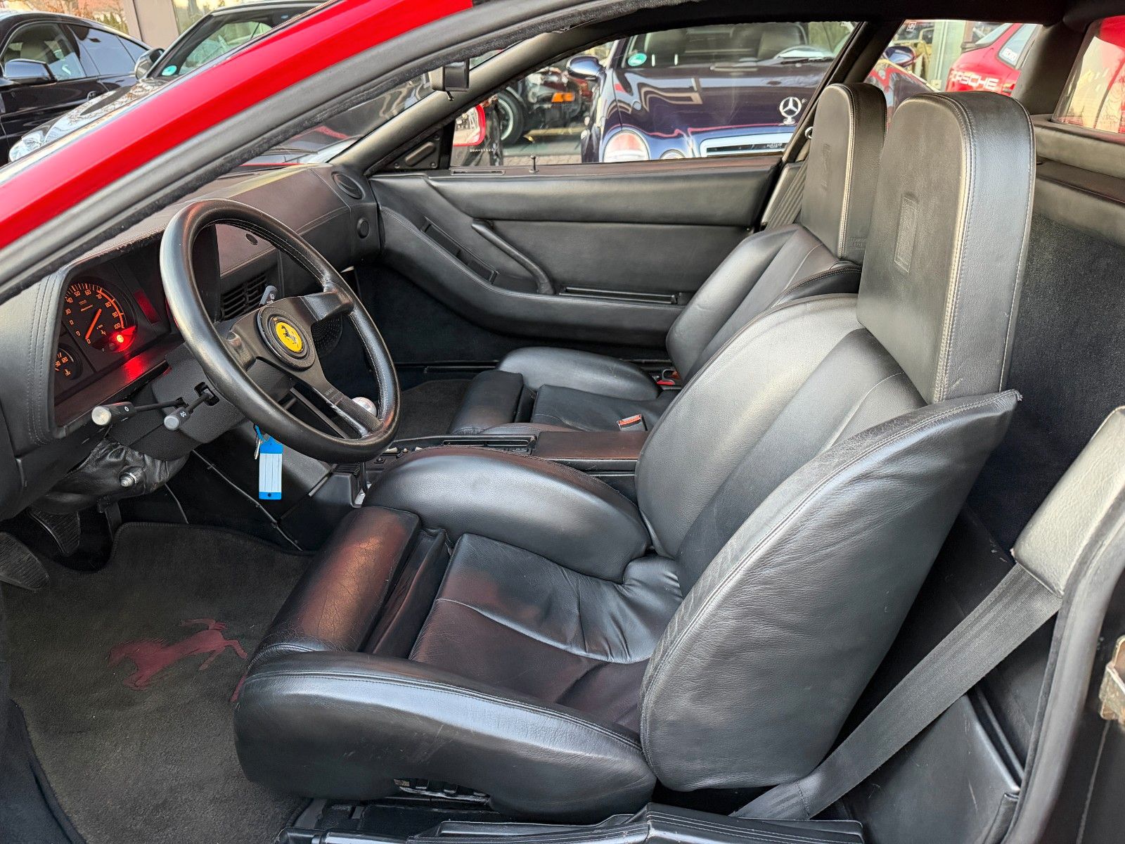 FERRARI Testarossa Monodado- dt. Fzg.- 2. Hd- toporig.