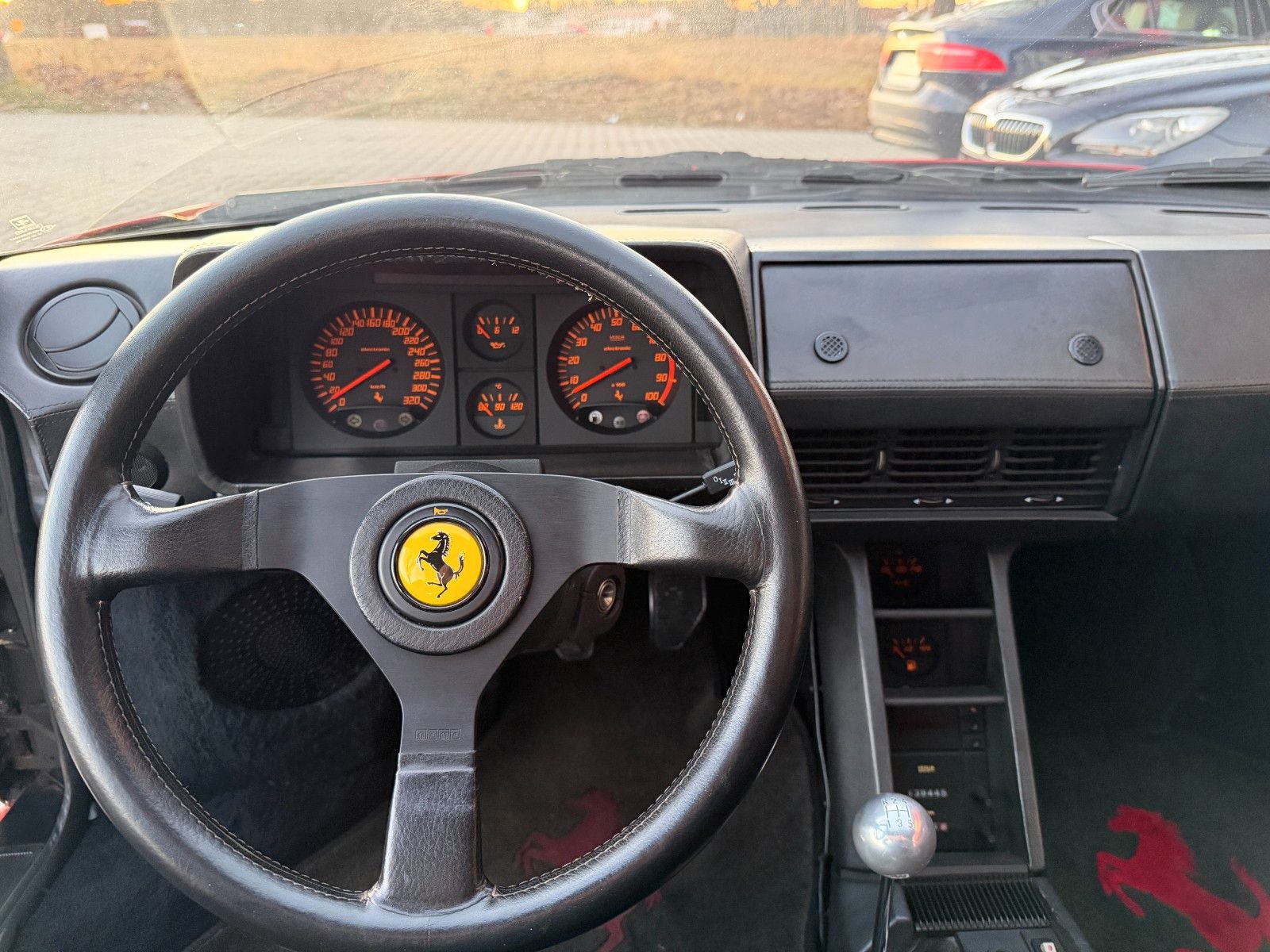 FERRARI Testarossa Monodado- dt. Fzg.- 2. Hd- toporig.