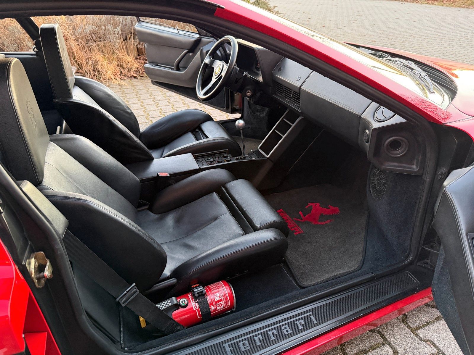 FERRARI Testarossa Monodado- dt. Fzg.- 2. Hd- toporig.