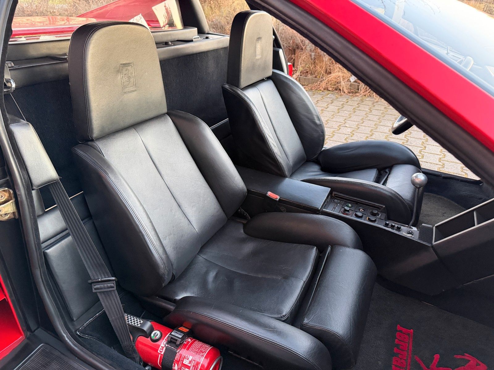 FERRARI Testarossa Monodado- dt. Fzg.- 2. Hd- toporig.