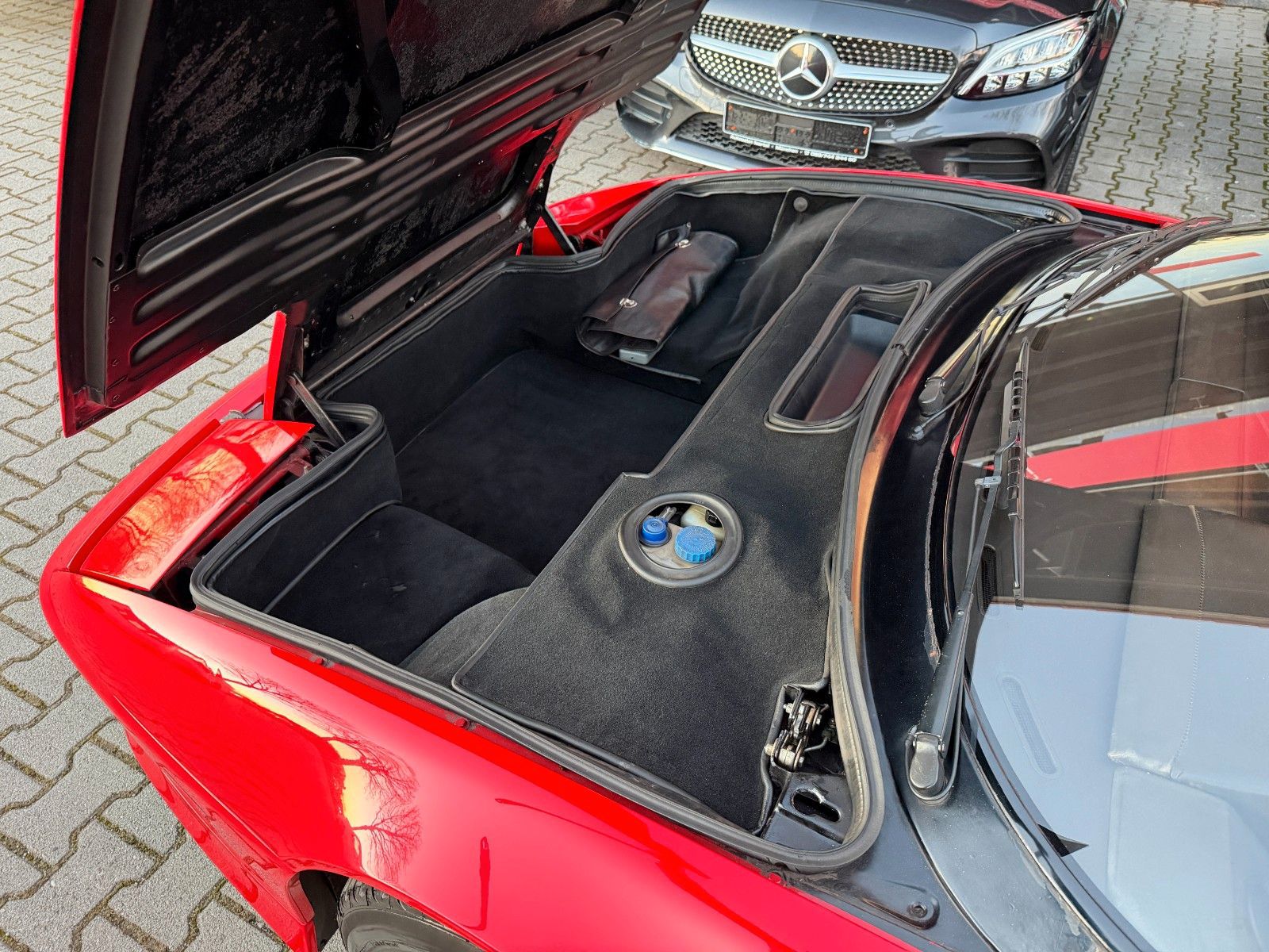 FERRARI Testarossa Monodado- dt. Fzg.- 2. Hd- toporig.