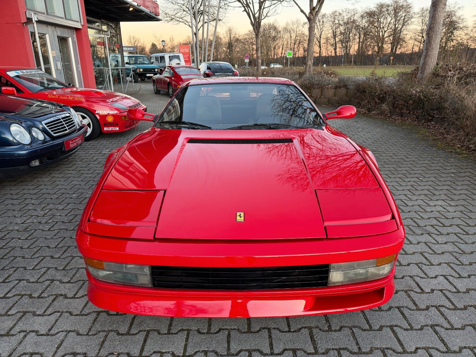 FERRARI Testarossa Monodado- dt. Fzg.- 2. Hd- toporig.