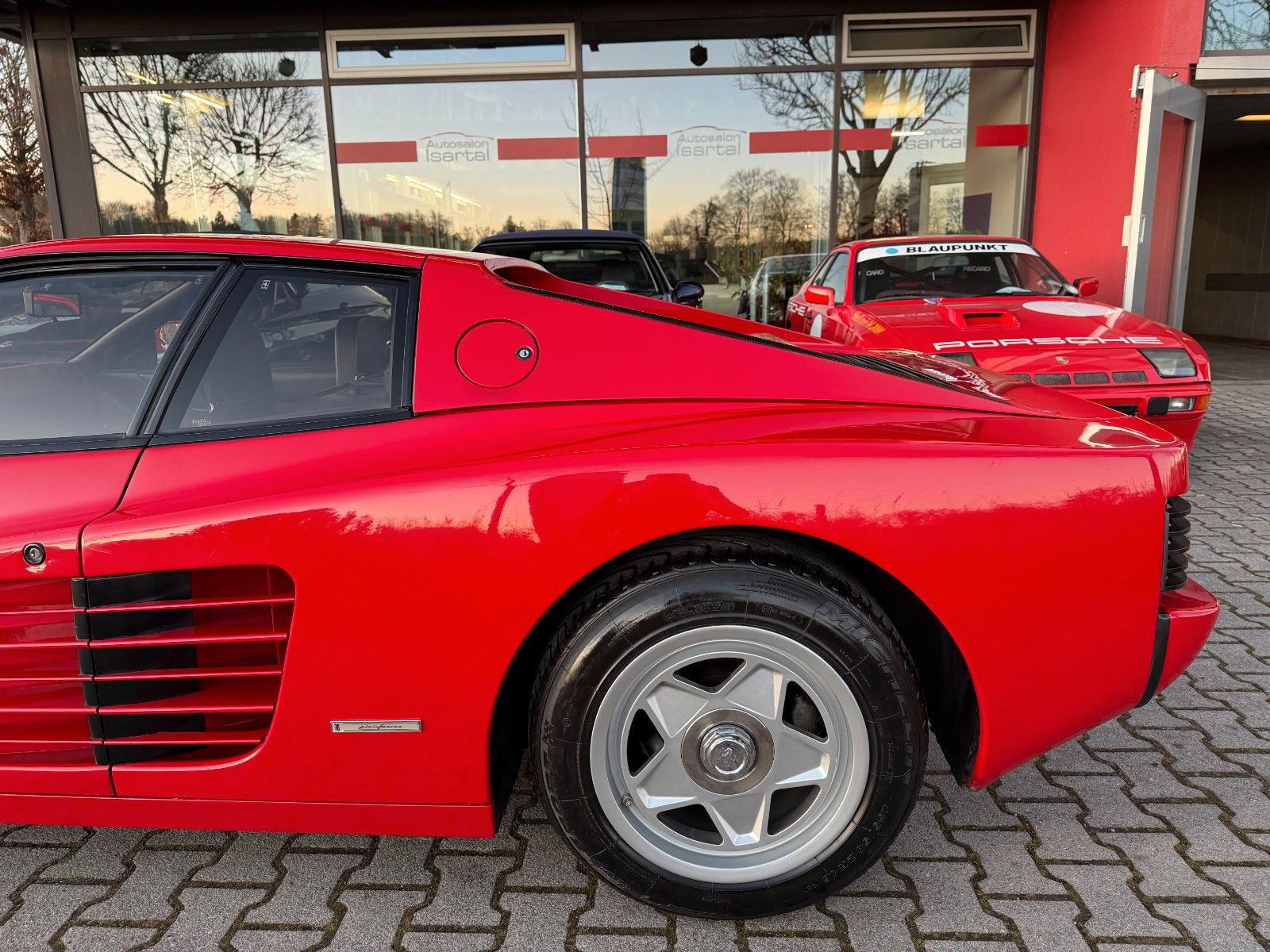 FERRARI Testarossa Monodado- dt. Fzg.- 2. Hd- toporig.