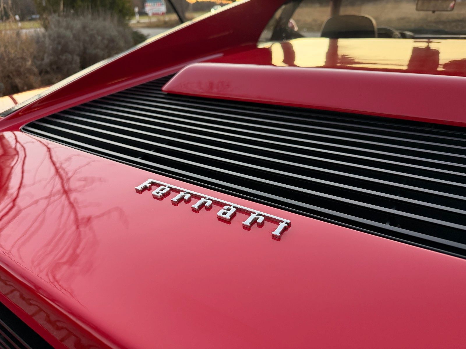 FERRARI Testarossa Monodado- dt. Fzg.- 2. Hd- toporig.