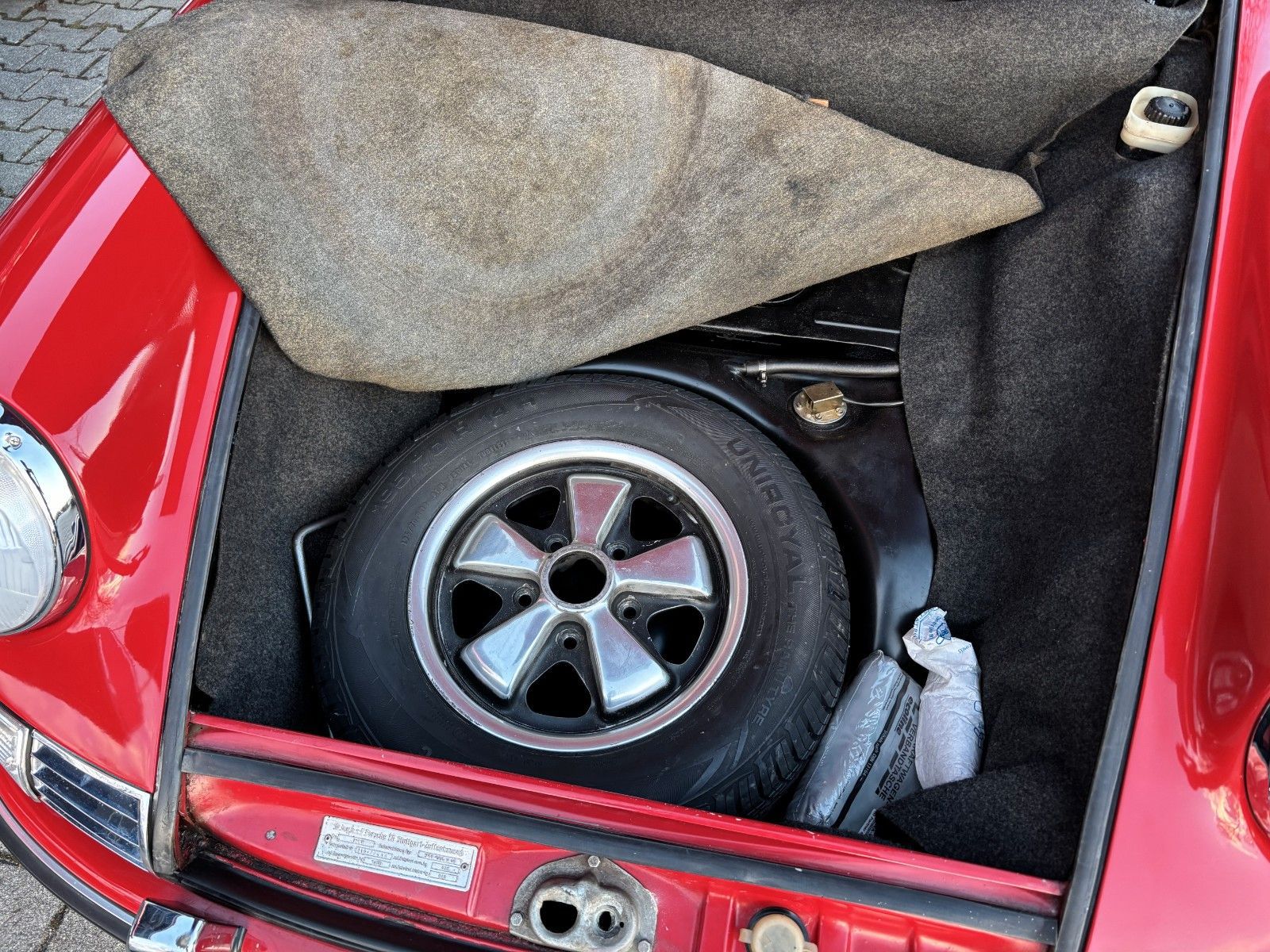 PORSCHE 911 T Coupe -top-history - matching nr. -H-Kz.