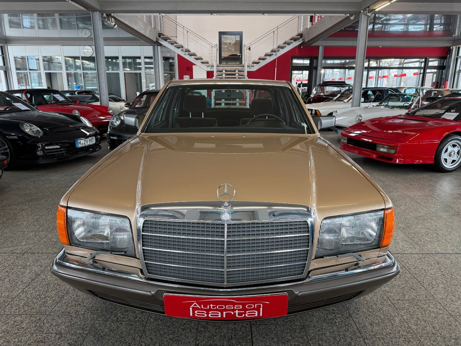 MERCEDES-BENZ 380 SE -Klima/SD/ -1.dt. Hd., 79tkm! -perfekt