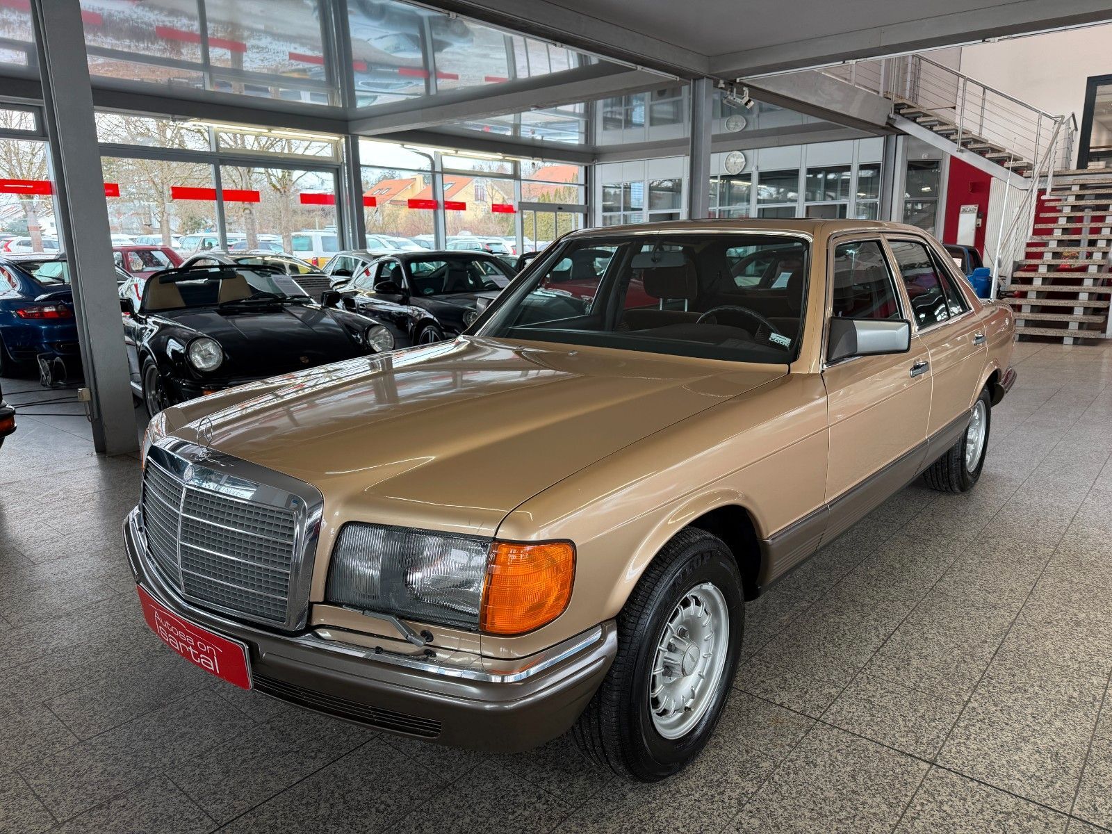 MERCEDES-BENZ 380 SE -Klima/SD/ -1.dt. Hd., 79tkm! -perfekt