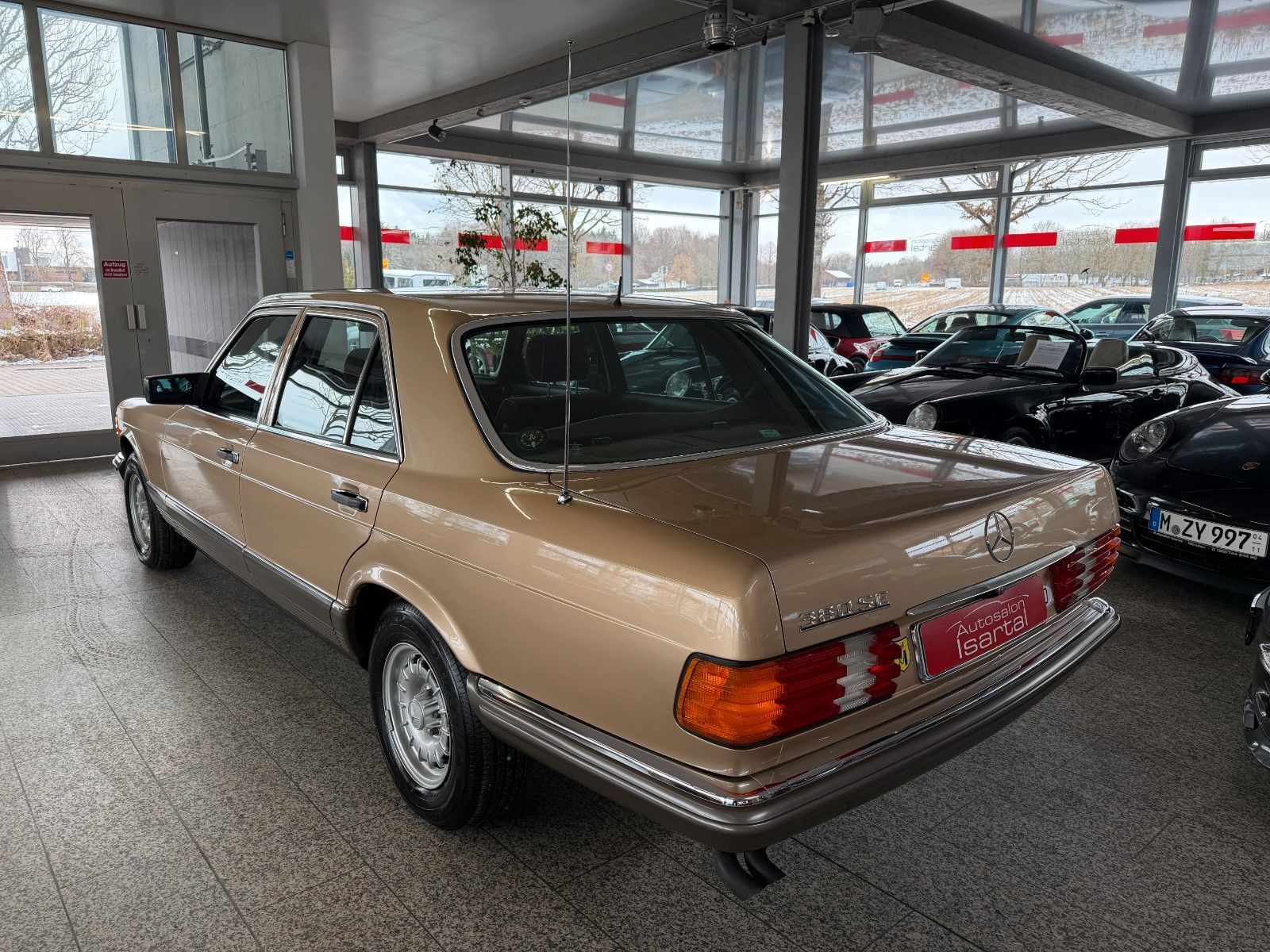 MERCEDES-BENZ 380 SE -Klima/SD/ -1.dt. Hd., 79tkm! -perfekt