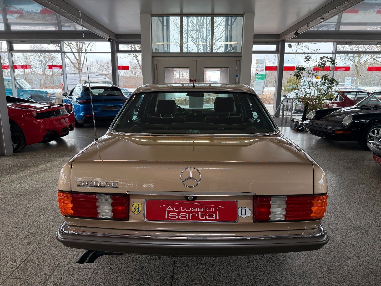 MERCEDES-BENZ 380 SE -Klima/SD/ -1.dt. Hd., 79tkm! -perfekt