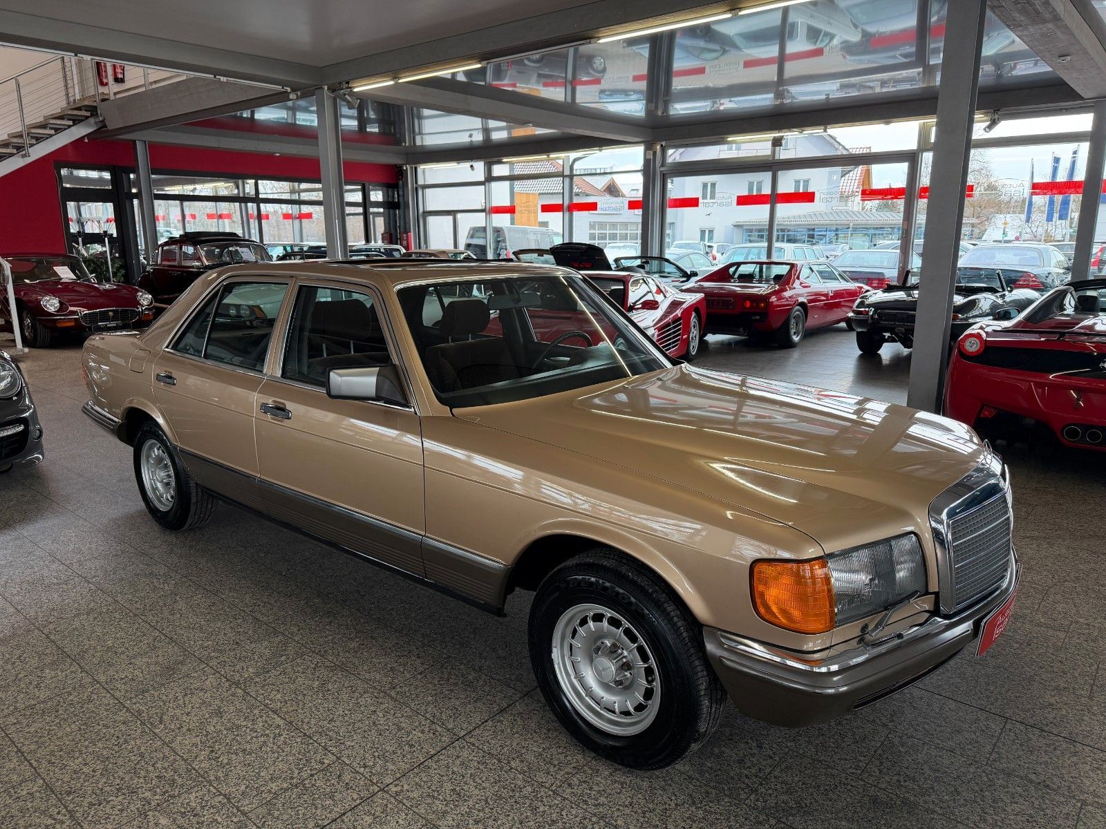 MERCEDES-BENZ 380 SE -Klima/SD/ -1.dt. Hd., 79tkm! -perfekt