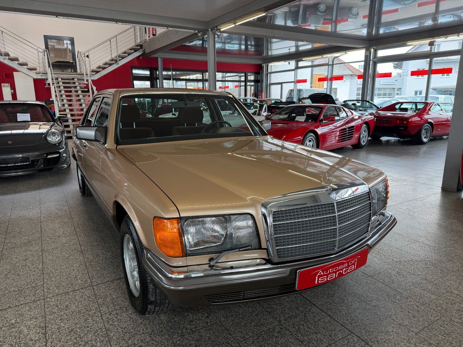 MERCEDES-BENZ 380 SE -Klima/SD/ -1.dt. Hd., 79tkm! -perfekt