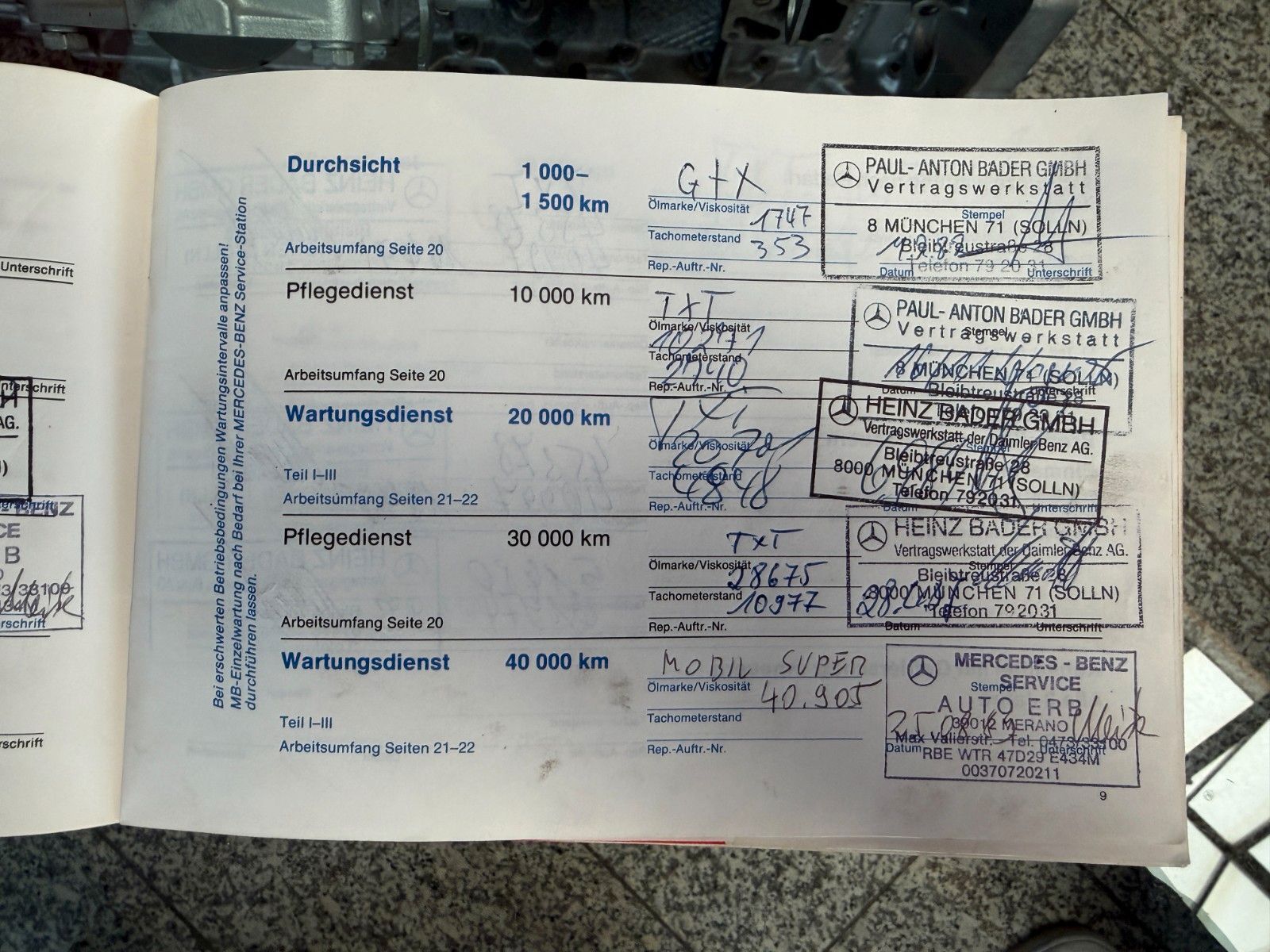 MERCEDES-BENZ 380 SE -Klima/SD/ -1.dt. Hd., 79tkm! -perfekt