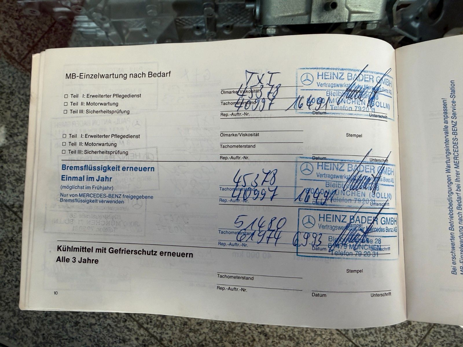 MERCEDES-BENZ 380 SE -Klima/SD/ -1.dt. Hd., 79tkm! -perfekt