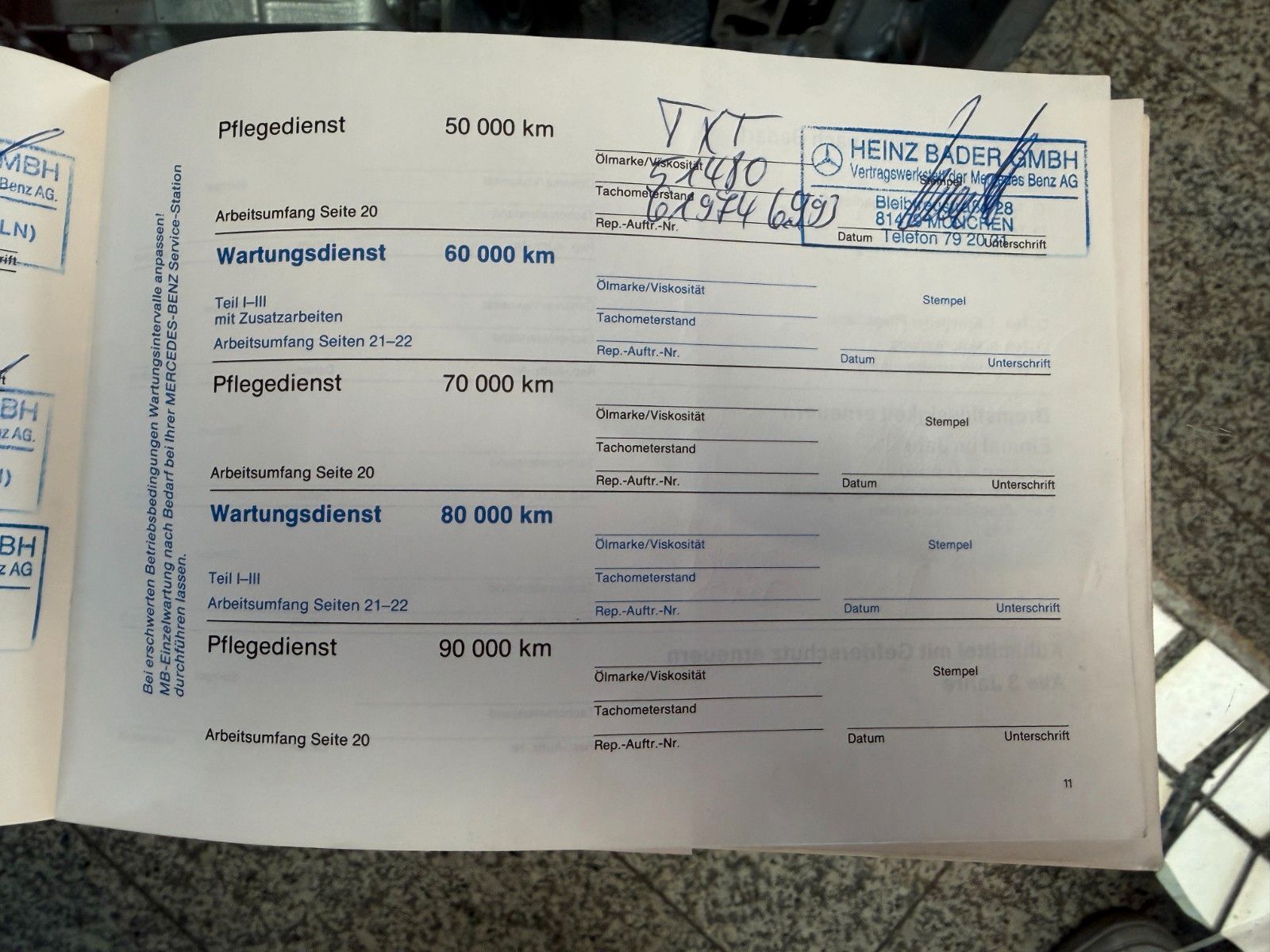 MERCEDES-BENZ 380 SE -Klima/SD/ -1.dt. Hd., 79tkm! -perfekt