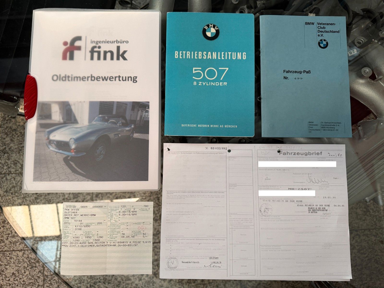 BMW ANDERE 507 Roadster - dokumentiert - H-Kz.