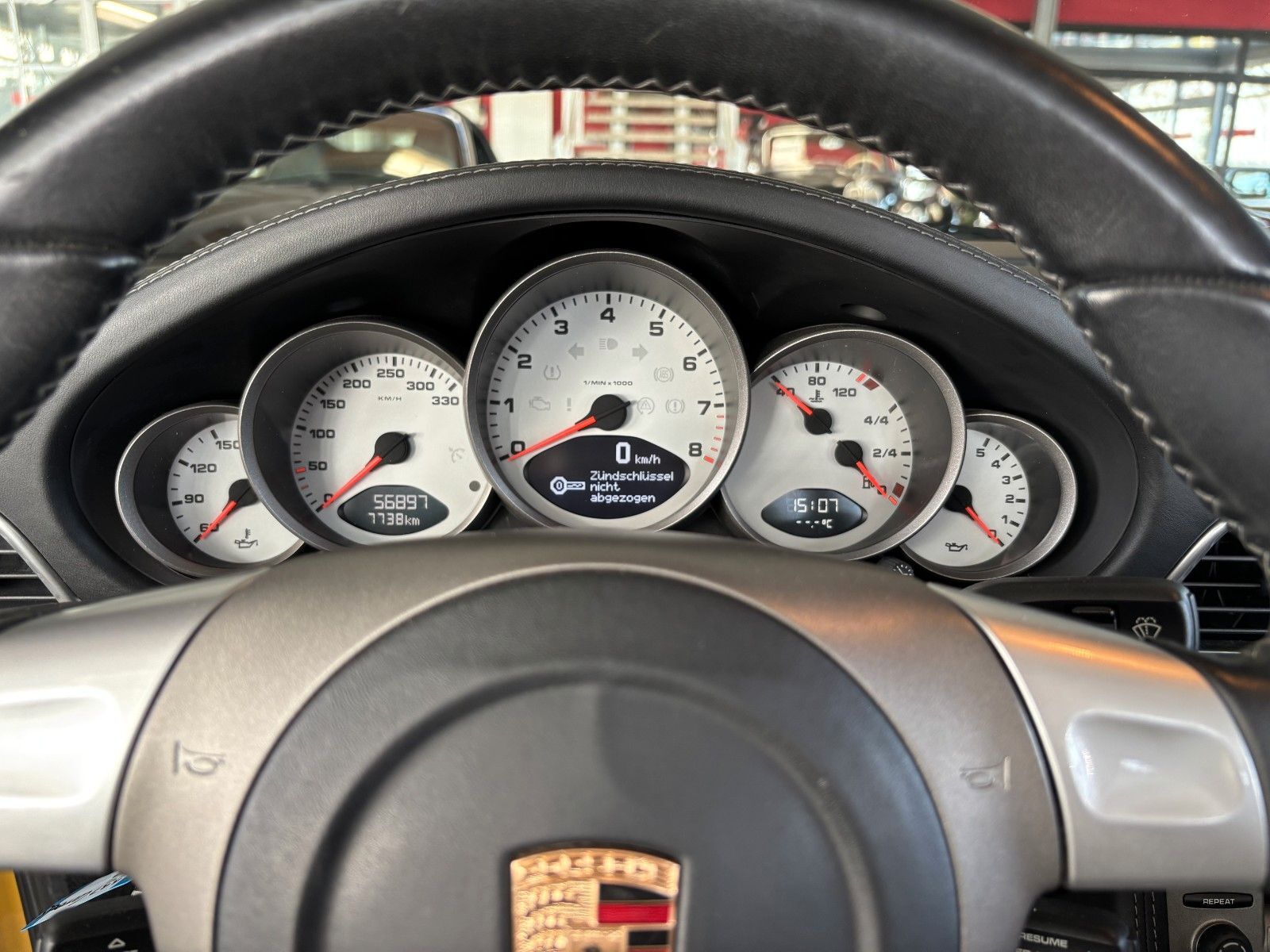 PORSCHE 997 S Cabrio -speedgelb, 6-Gg.  56tkm -perfekt !