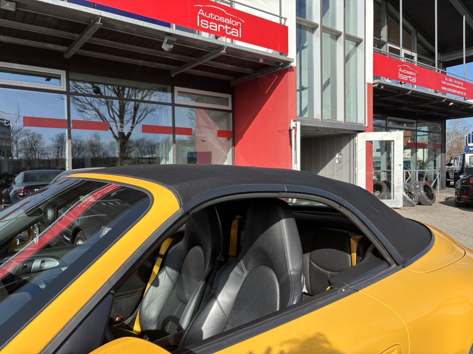 PORSCHE 997 S Cabrio -speedgelb, 6-Gg.  56tkm -perfekt !