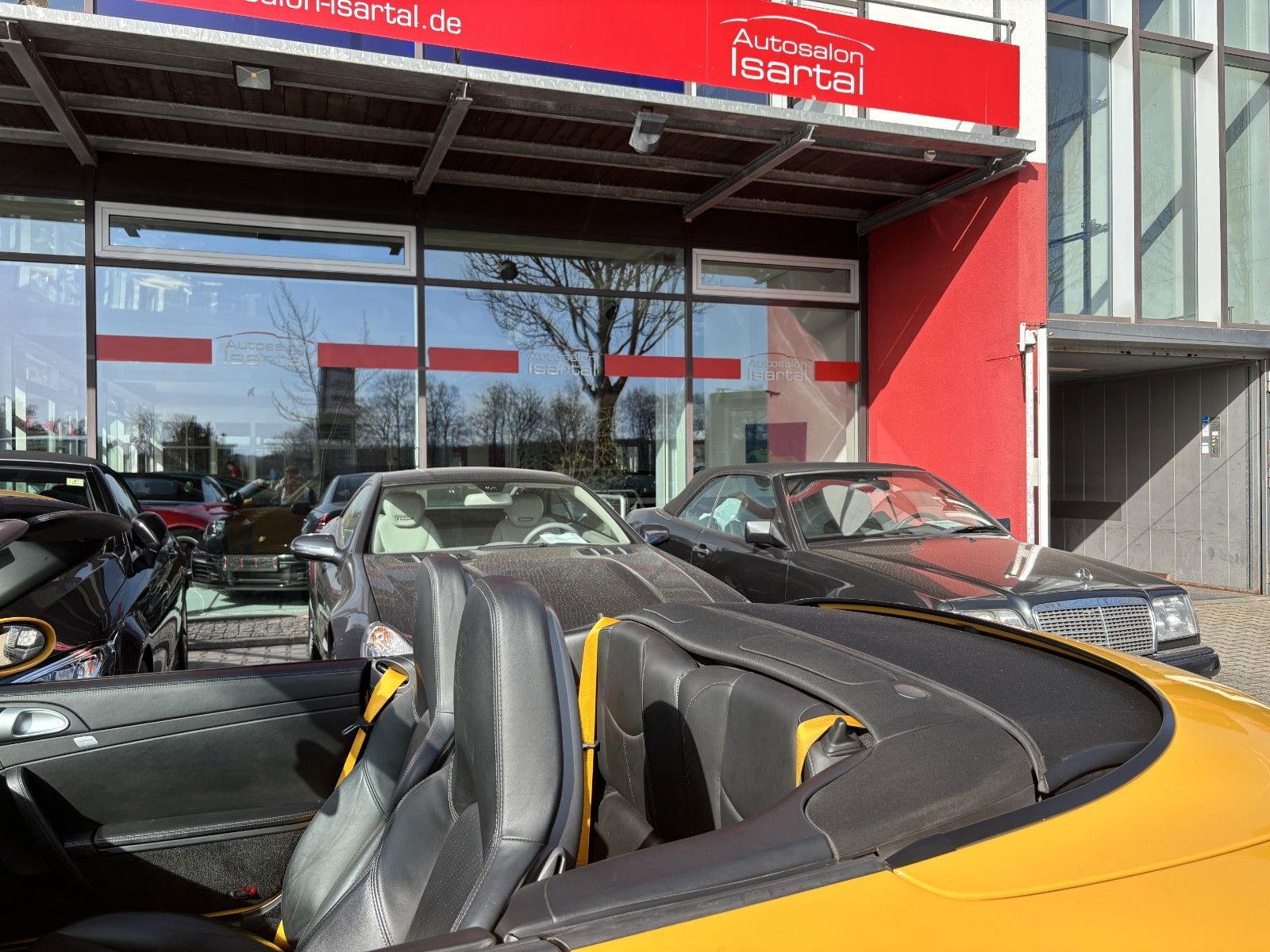 PORSCHE 997 S Cabrio -speedgelb, 6-Gg.  56tkm -perfekt !