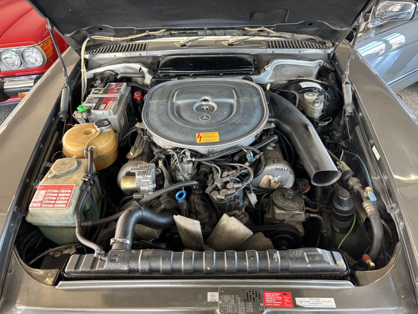 MERCEDES-BENZ SL 380 380 SL  dt. Fzg, -Klima -restauriert - H-Kz