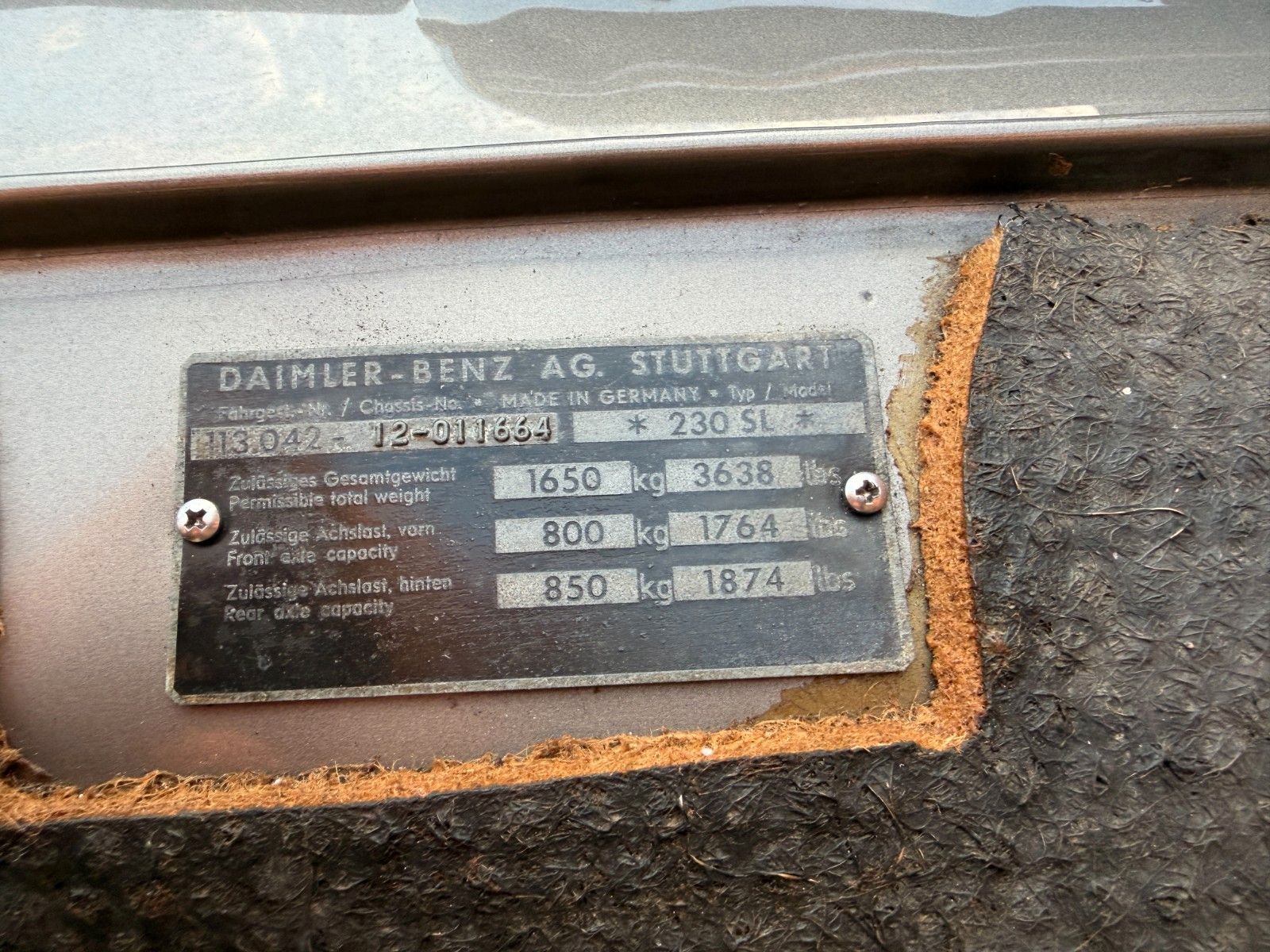 MERCEDES-BENZ 230 SL Pagode - dt. Spitzenrestaration - H-Kz.