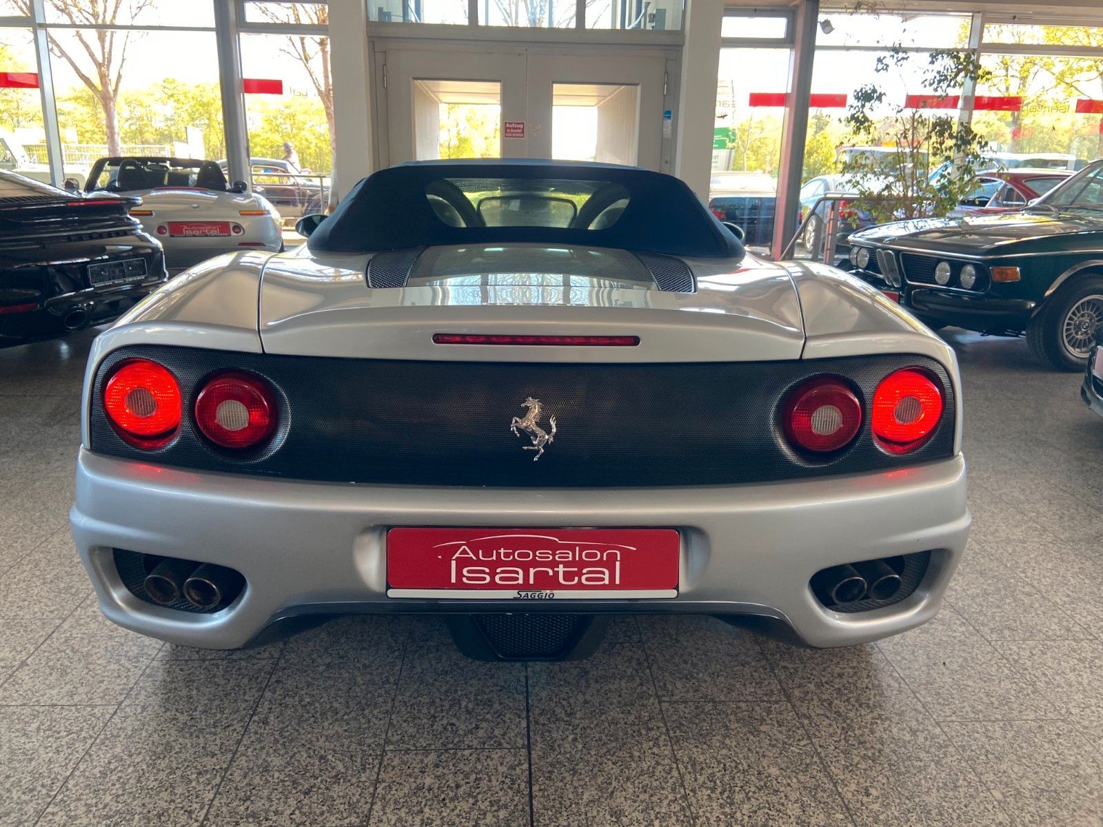 FERRARI 360 Spider F1 -dt. Fzg.- scheckheft- KD neu