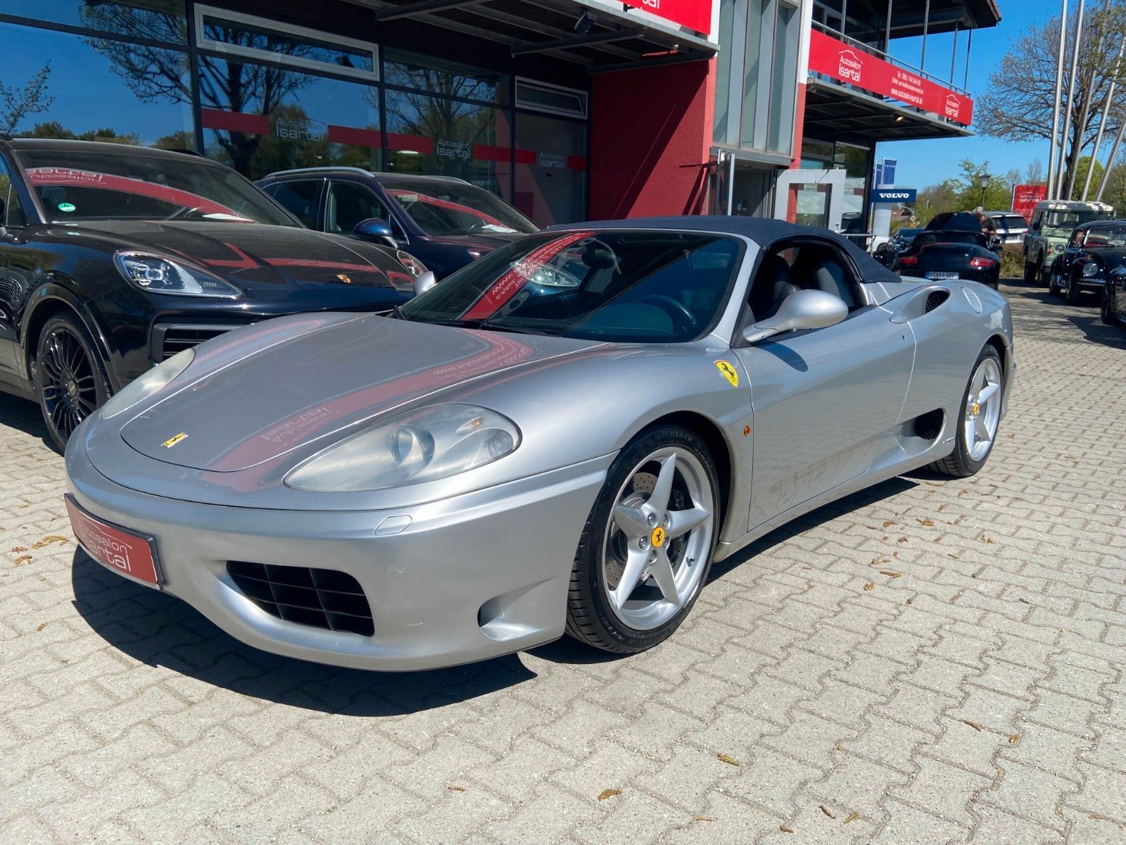 FERRARI 360 Spider F1 -dt. Fzg.- scheckheft- KD neu