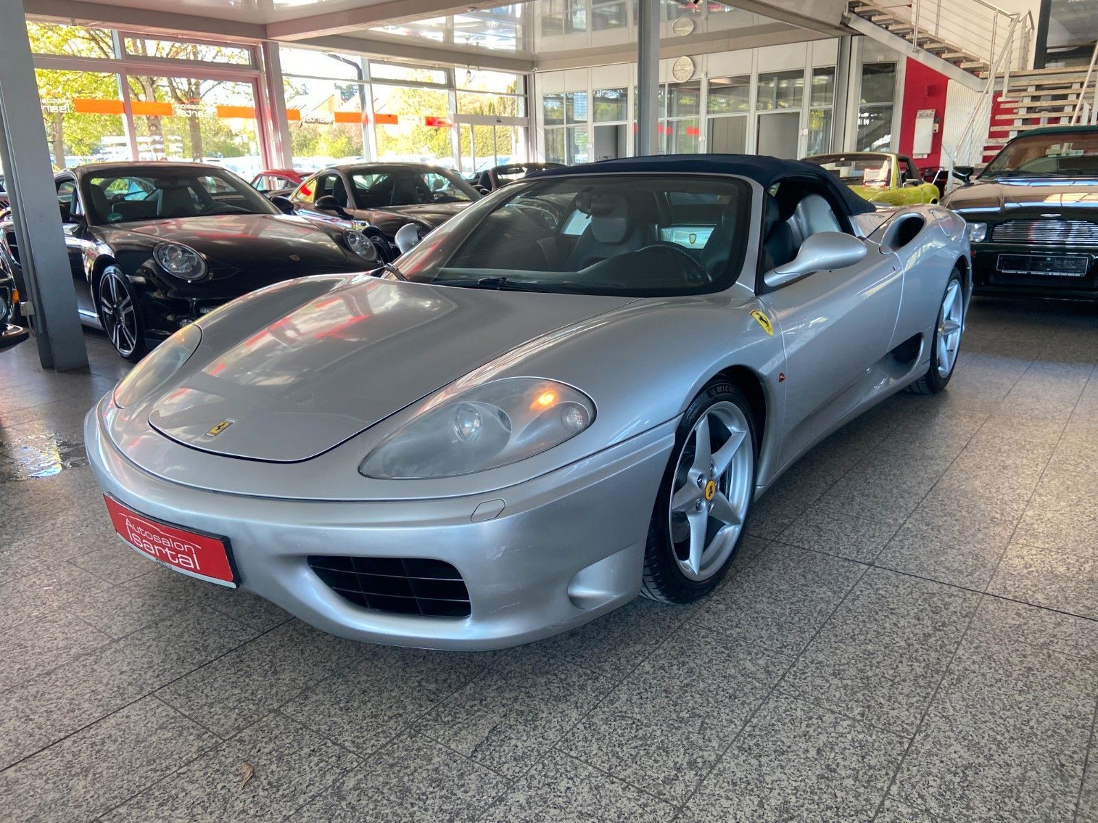 FERRARI 360 Spider F1 -dt. Fzg.- scheckheft- KD neu