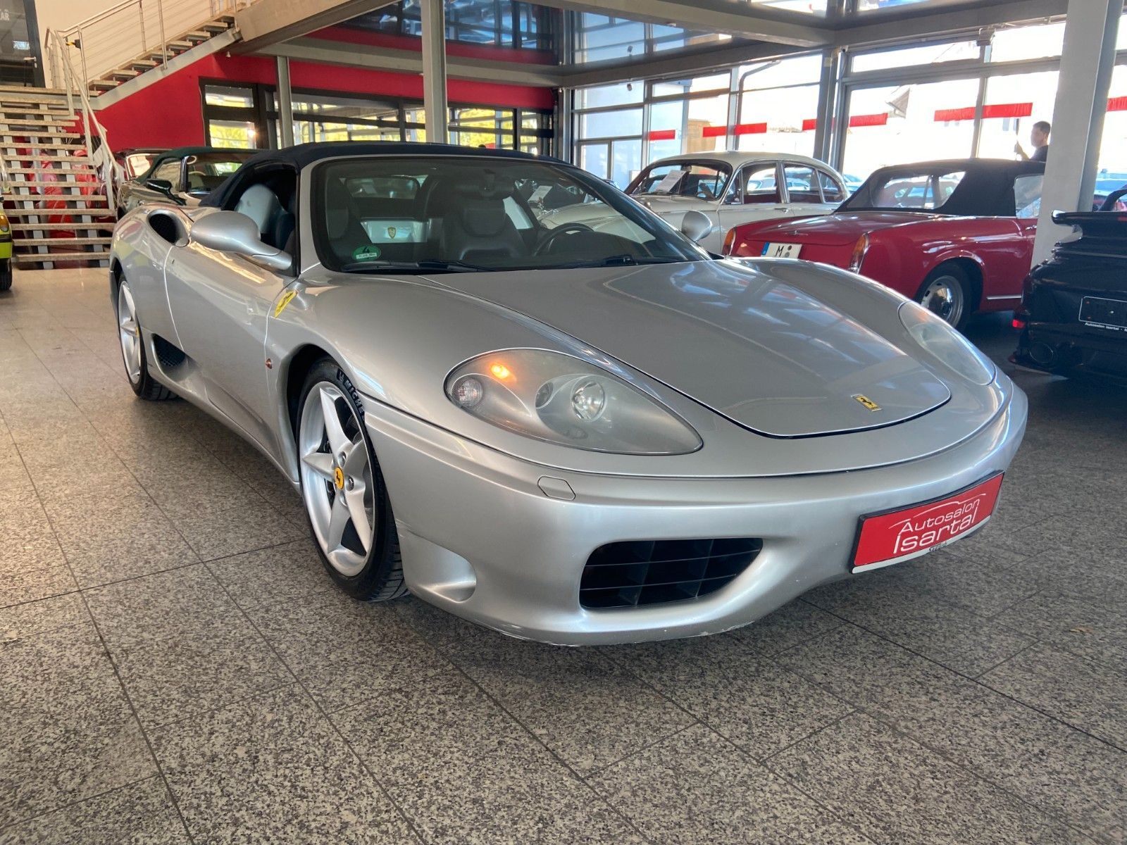 FERRARI 360 Spider F1 -dt. Fzg.- scheckheft- KD neu