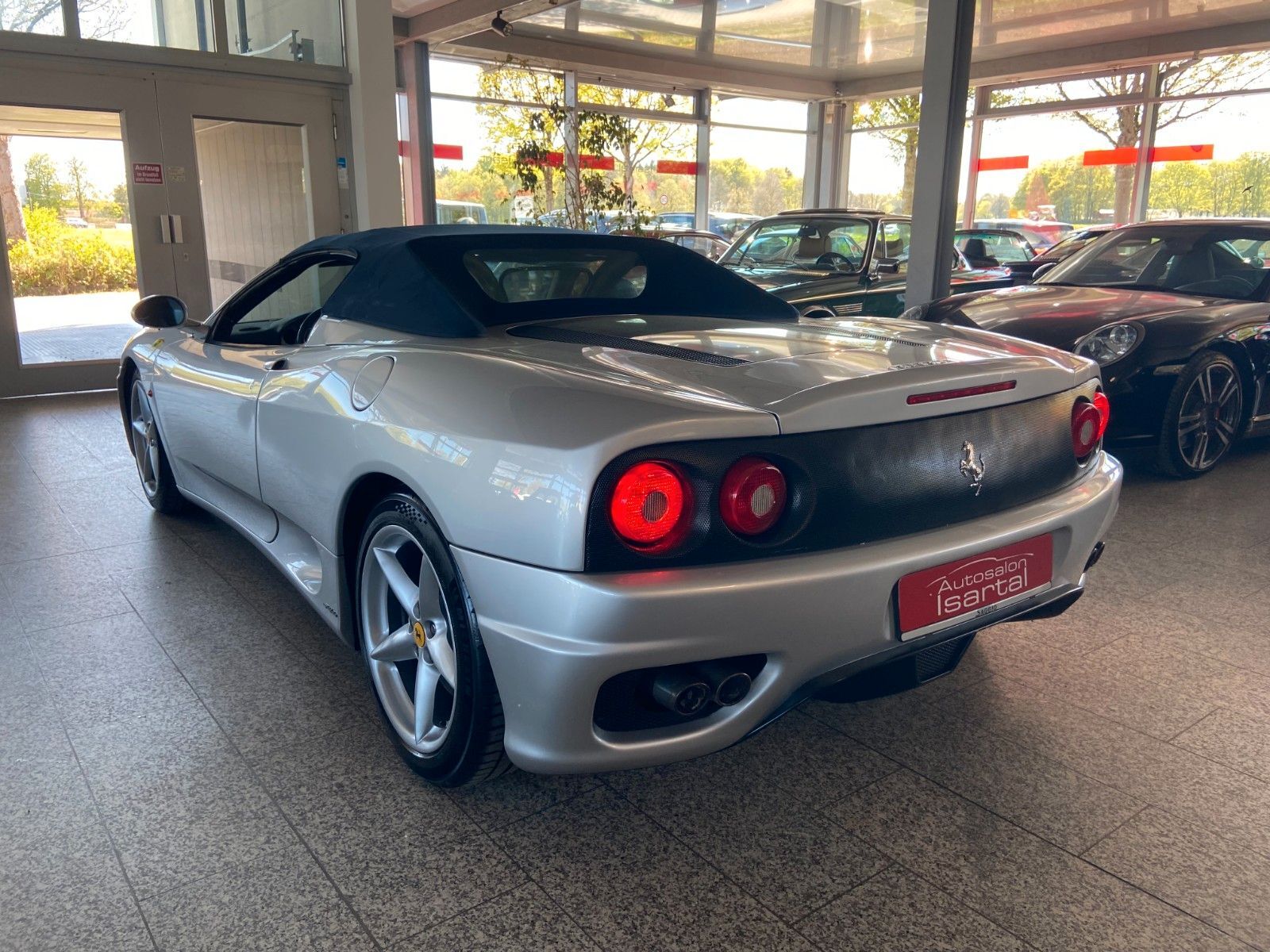 FERRARI 360 Spider F1 -dt. Fzg.- scheckheft- KD neu
