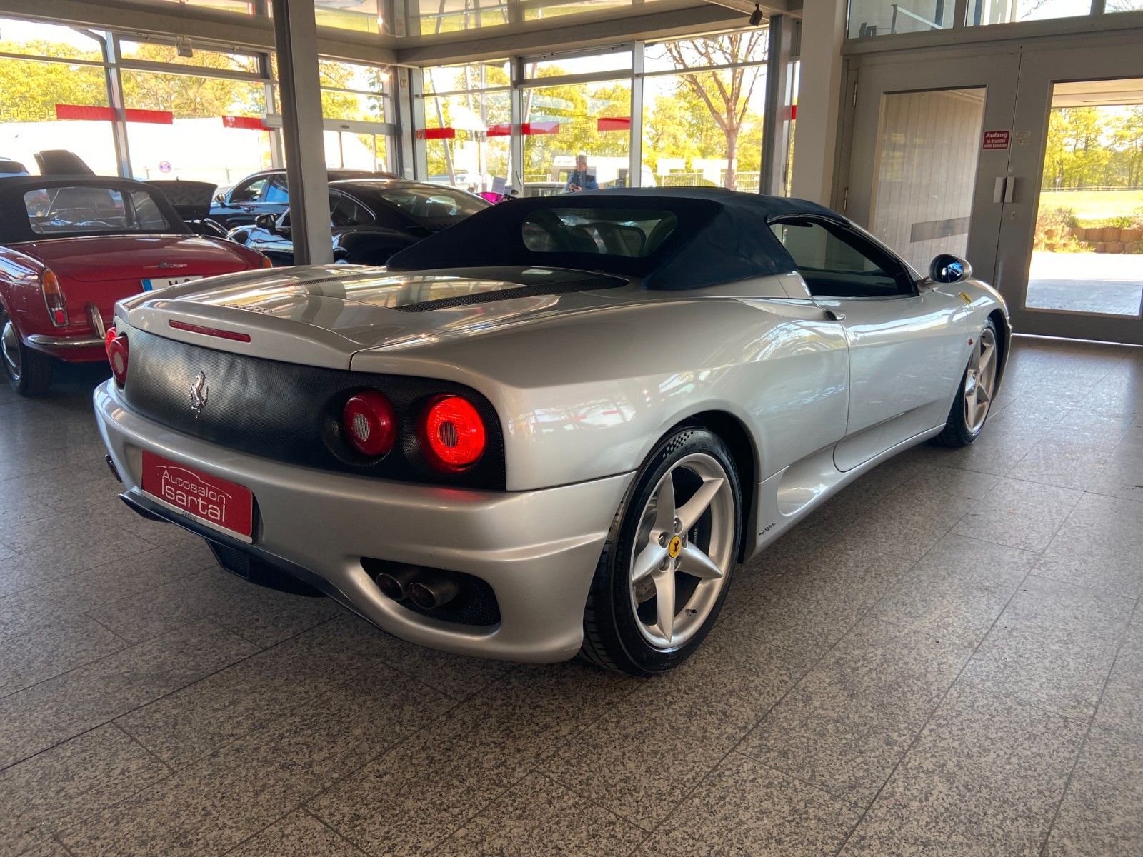 FERRARI 360 Spider F1 -dt. Fzg.- scheckheft- KD neu