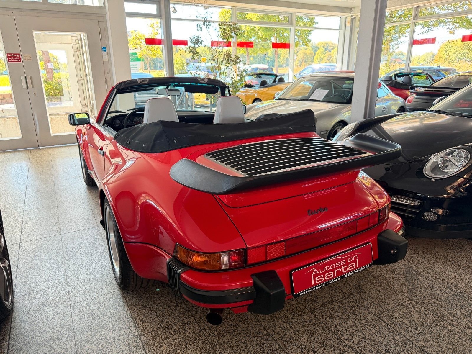 PORSCHE 930 turbo Cabrio - Erstlack - 66tkm !