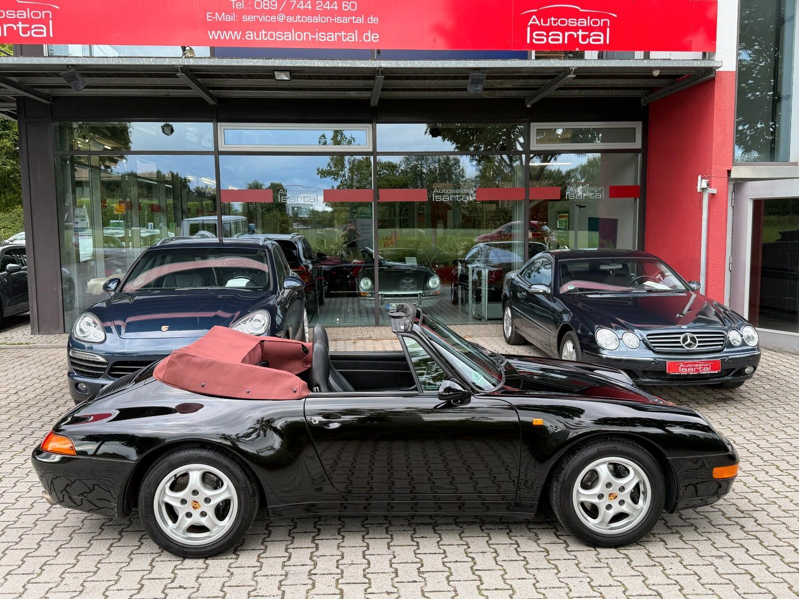 PORSCHE 993 C2 Cabrio 6-Gg.- 1.dt. Hd. PZ-Scheckheft