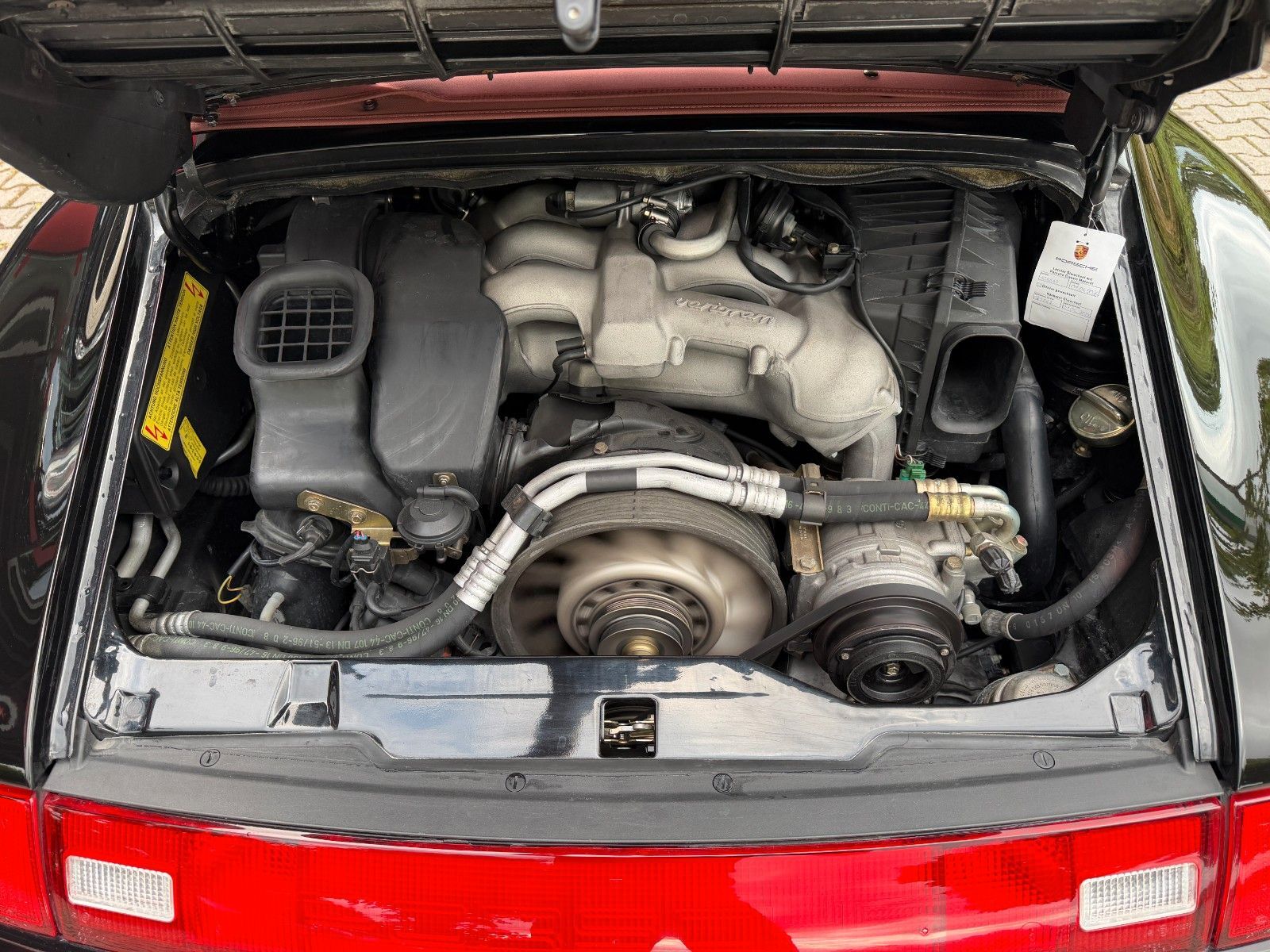PORSCHE 993 C2 Cabrio 6-Gg.- 1.dt. Hd. PZ-Scheckheft