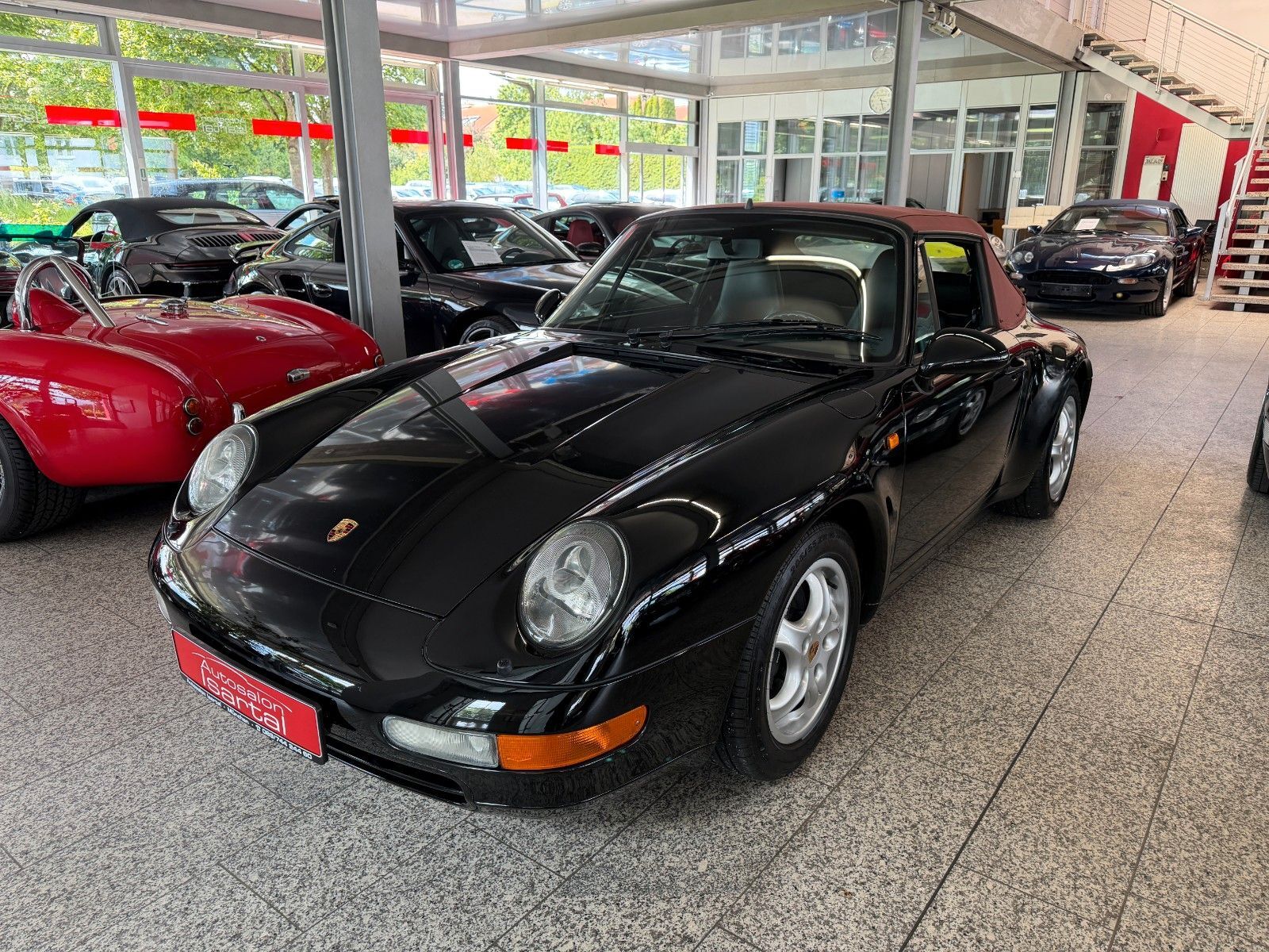 PORSCHE 993 C2 Cabrio 6-Gg.- 1.dt. Hd. PZ-Scheckheft