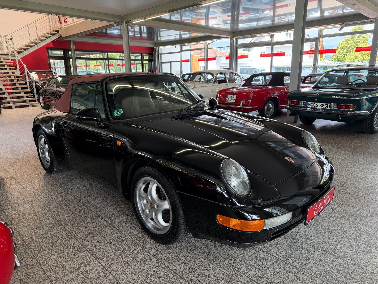PORSCHE 993 C2 Cabrio 6-Gg.- 1.dt. Hd. PZ-Scheckheft