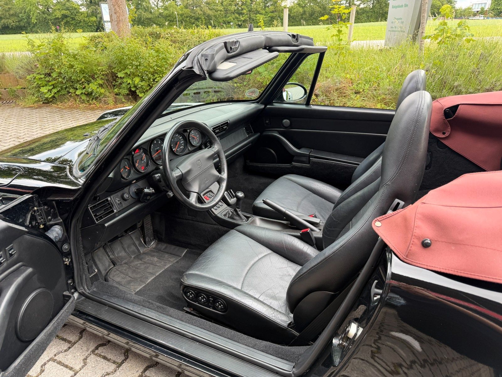 PORSCHE 993 C2 Cabrio 6-Gg.- 1.dt. Hd. PZ-Scheckheft
