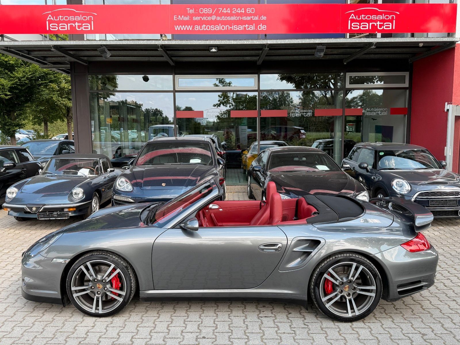 PORSCHE 911 Turbo Cabrio - 2.dt.Hd., -scheckheft- 65tkm!