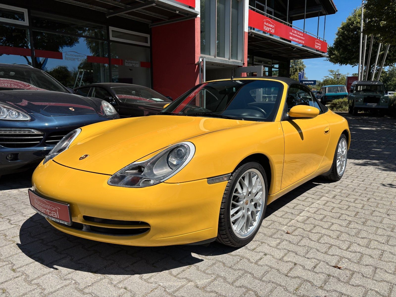 PORSCHE 911 C 2 Cabriolet, Speedgelb- toporiginal-59tkm!