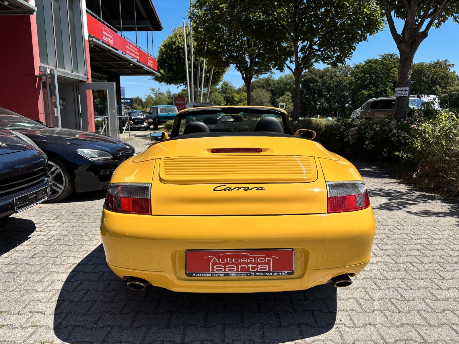 PORSCHE 911 C 2 Cabriolet, Speedgelb- toporiginal-59tkm!