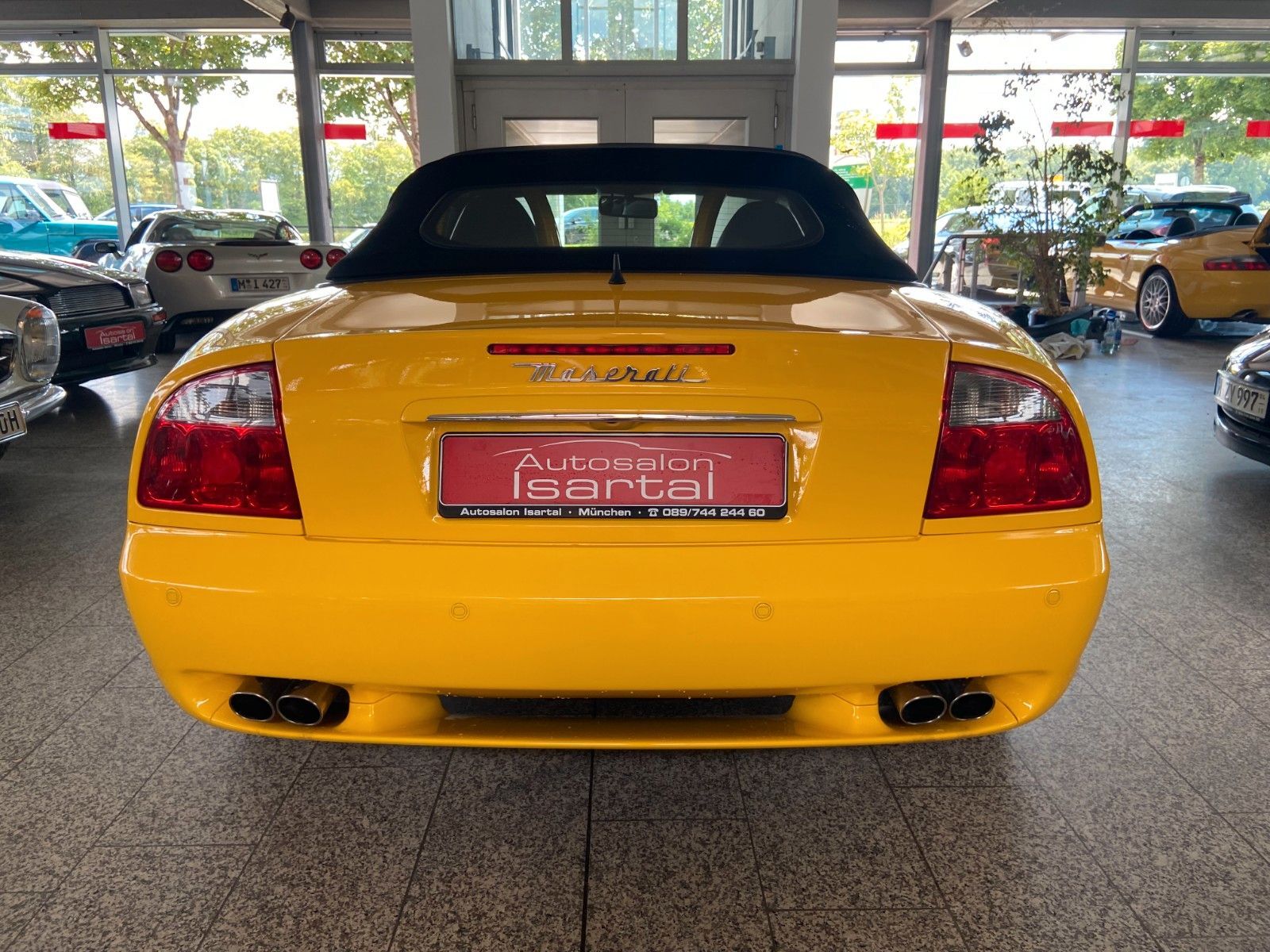 MASERATI Spyder Cambiocorsa - scheckheft -