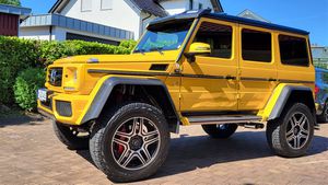 MERCEDES-BENZ G 500 4x4² "Solarbeam" 1 of 287 " nur 13.900 km!